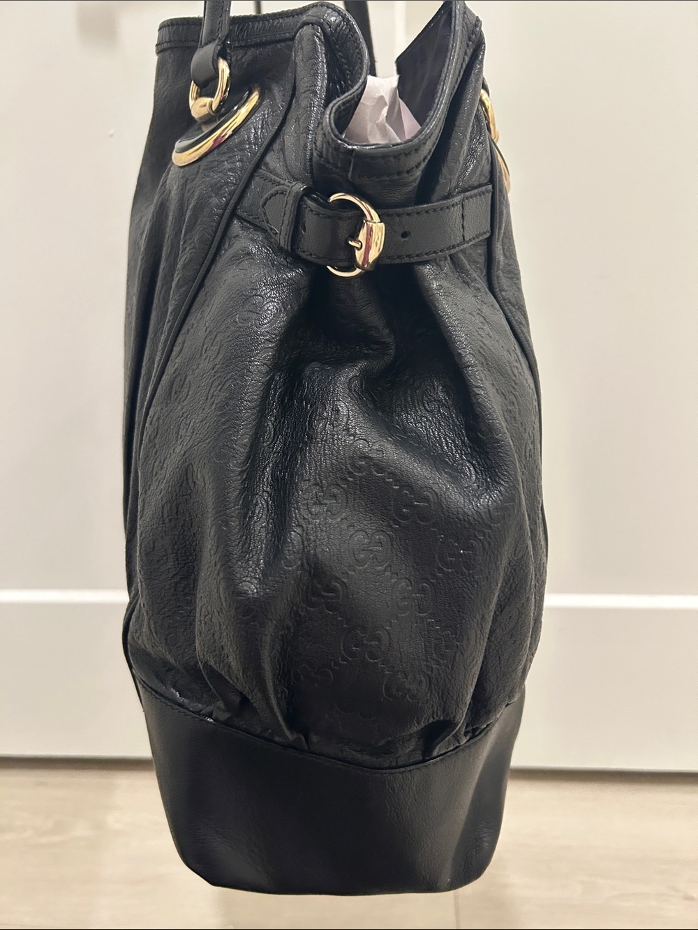 Gucci Full Moon Tote in Guccissima Leather - Picture 7 of 17